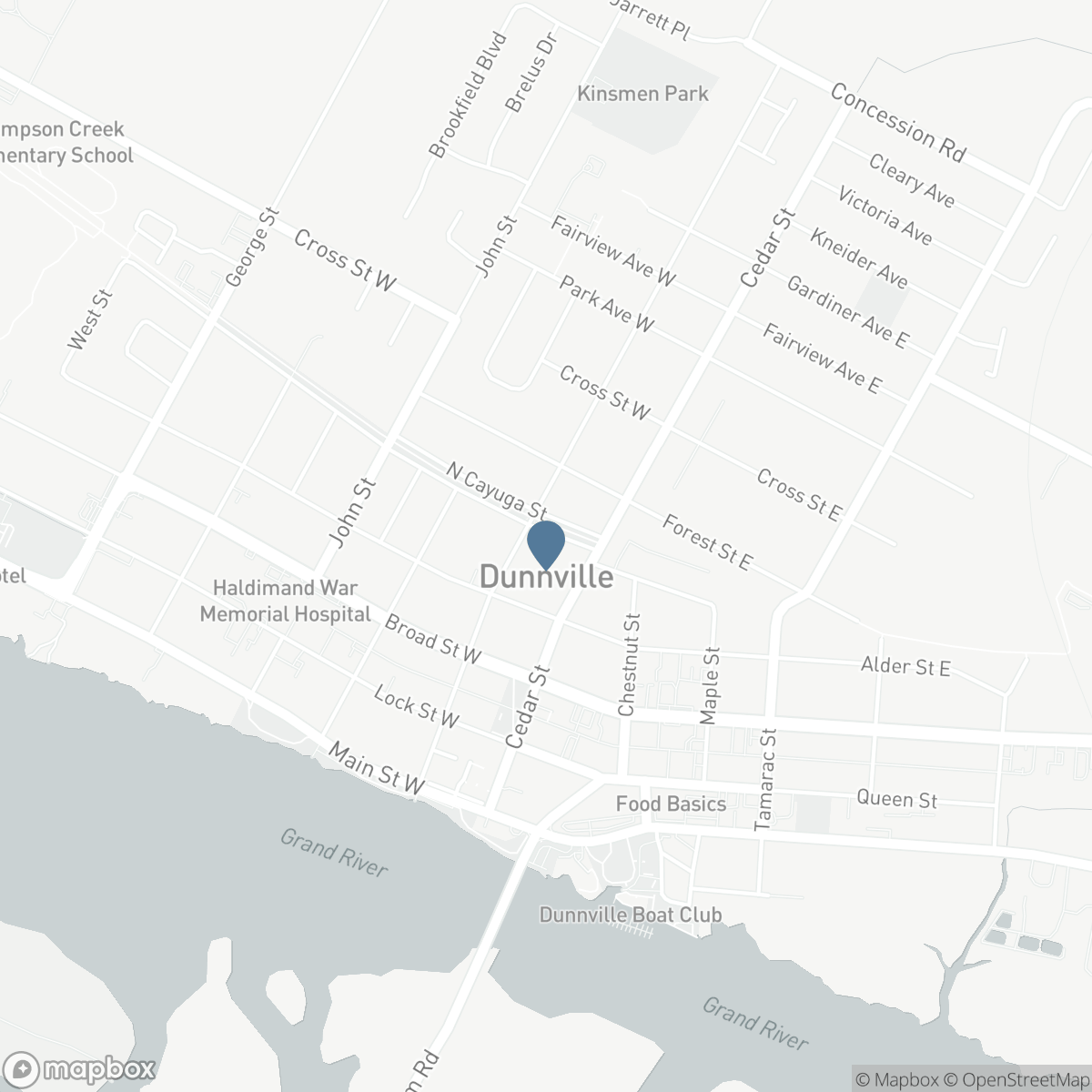 122 SOUTH CAYUGA STREET W, Dunnville, Ontario N1A 1P5
